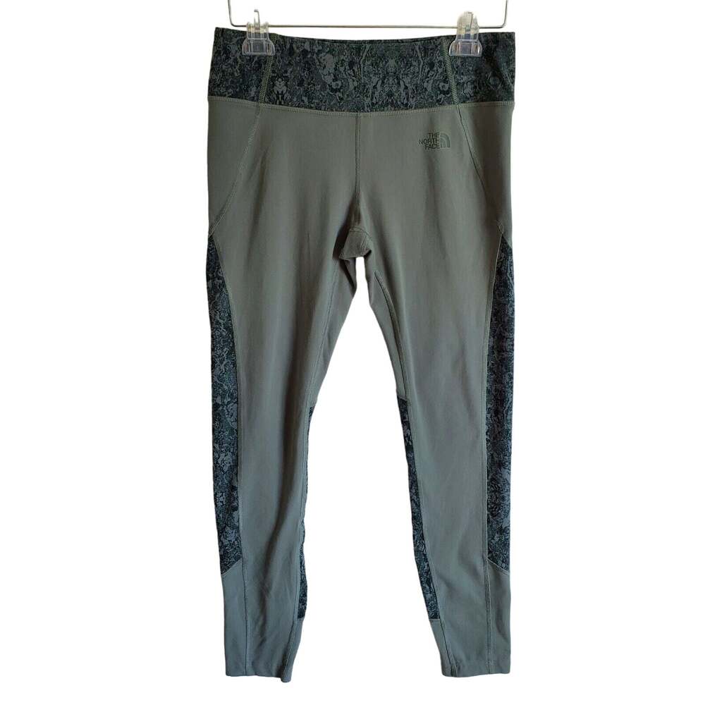 The North Face Pants Womens Med FlashDry XD Green Pull On Stretch Active Hiking